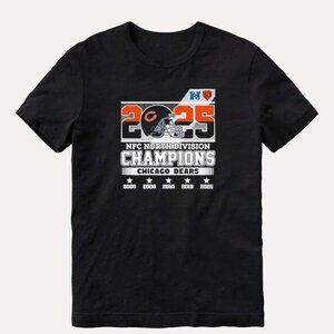 2025 NFC North Division Champions Chicago Bears Shirt 81